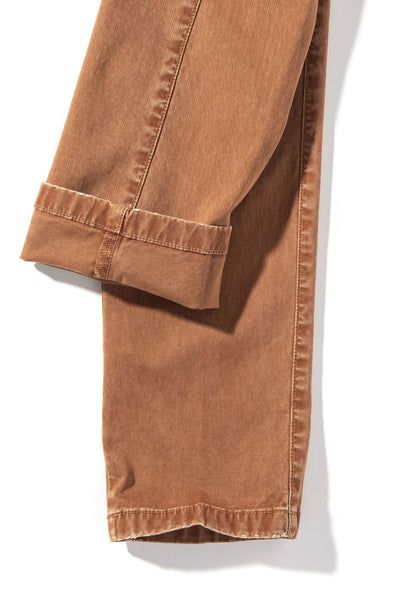 Teleria Zed Madrid Slim Cargo In Ruggine Mens - Pants - 5 Pocket