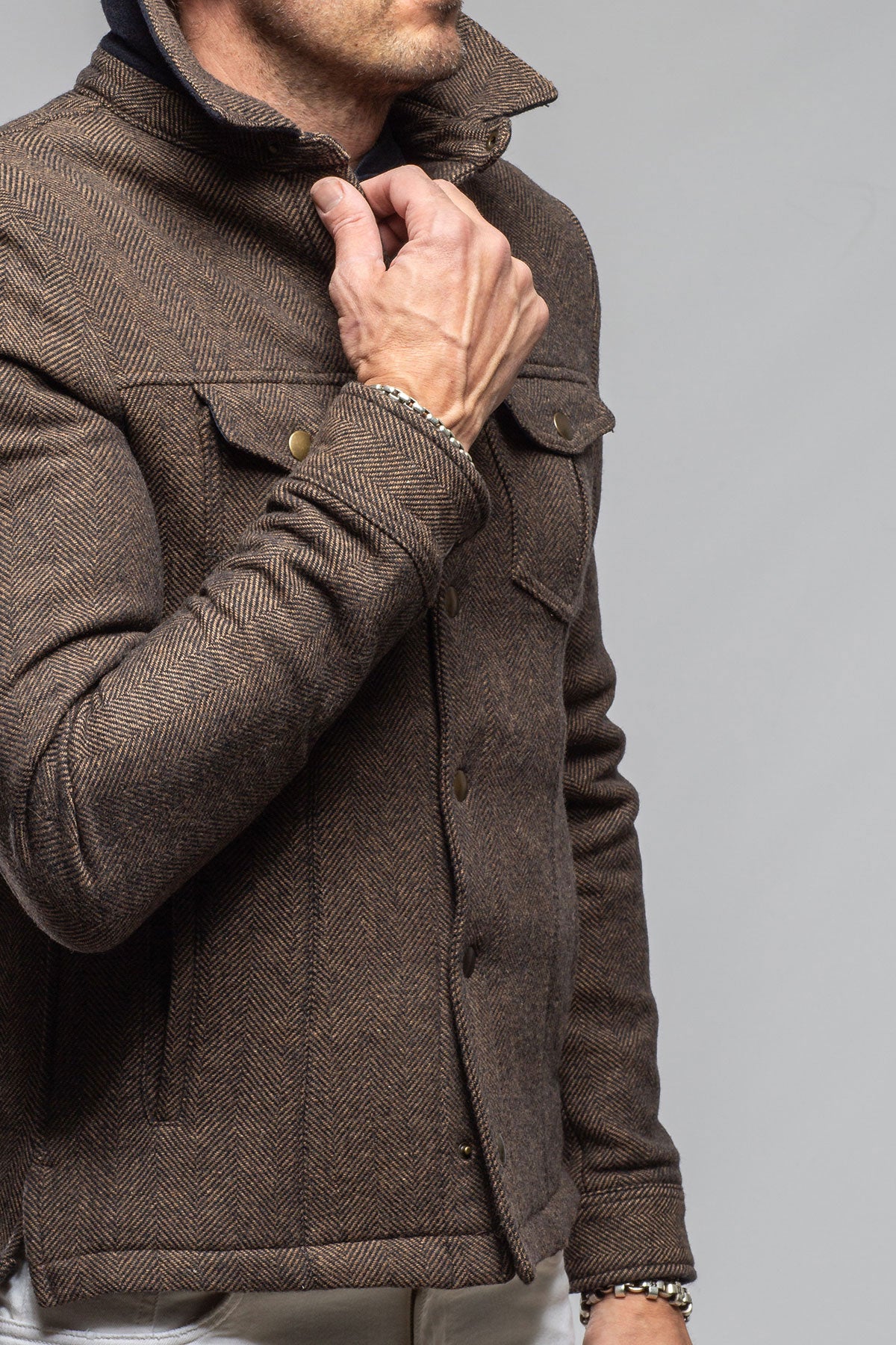 Teleria Zed Murphy Knit Coat Mens - Outerwear - Overshirts