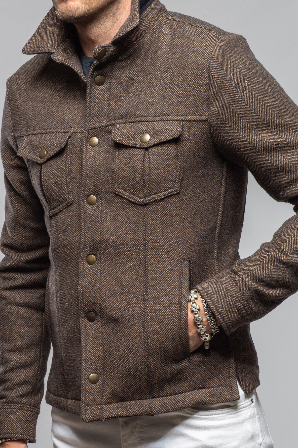 Teleria Zed Murphy Knit Coat Mens - Outerwear - Overshirts