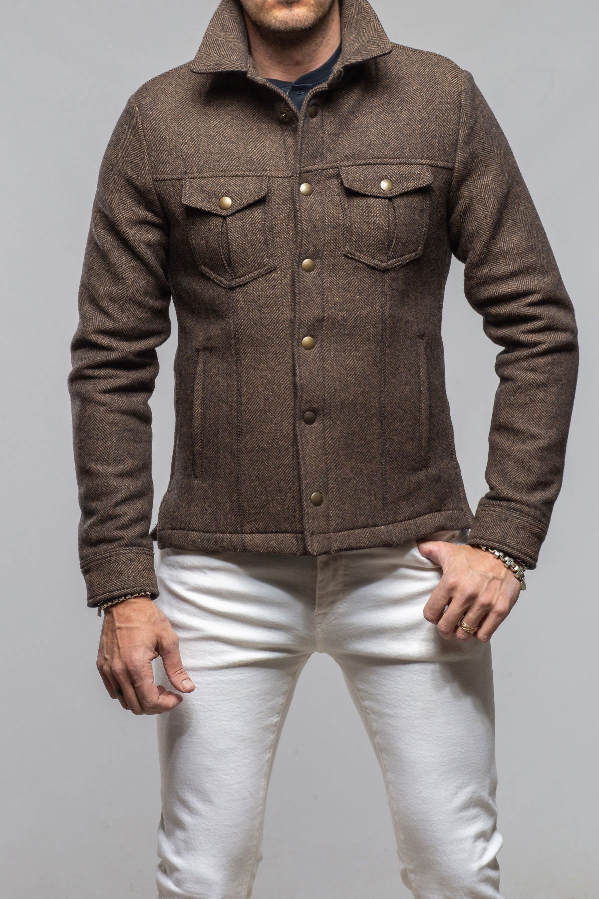 Teleria Zed Murphy Knit Coat Mens - Outerwear - Overshirts