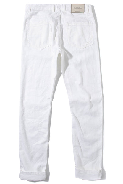 Teleria Zed Nevis 5 Pocket Cotton/Linen Stretch Mens - Pants - 5 Pocket