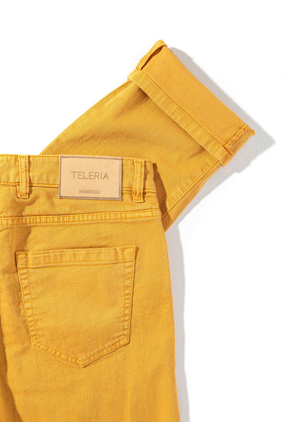 Teleria Zed Ouray 5 Pocket Denim in Amber Mens - Pants - 5 Pocket