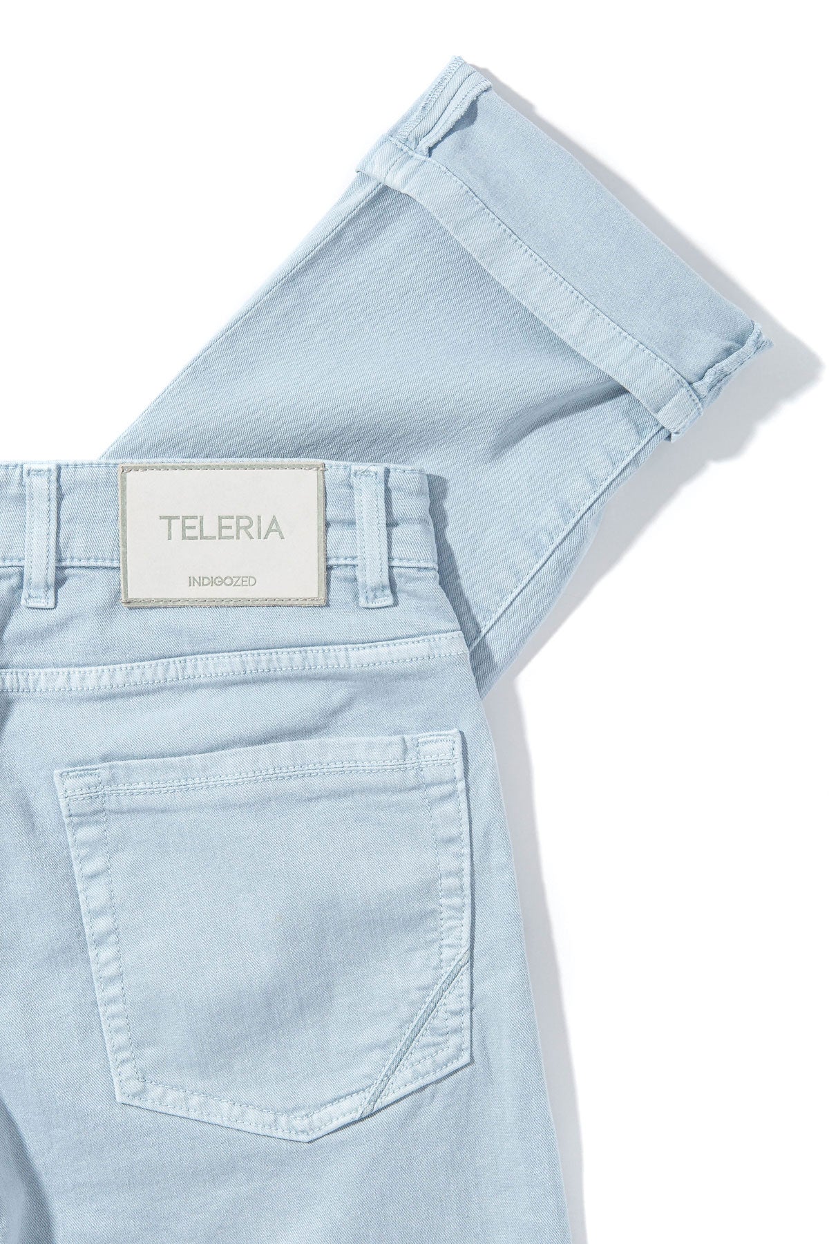 Teleria Zed Ouray 5 Pocket Denim in Blue Ice Mens - Pants - 5 Pocket