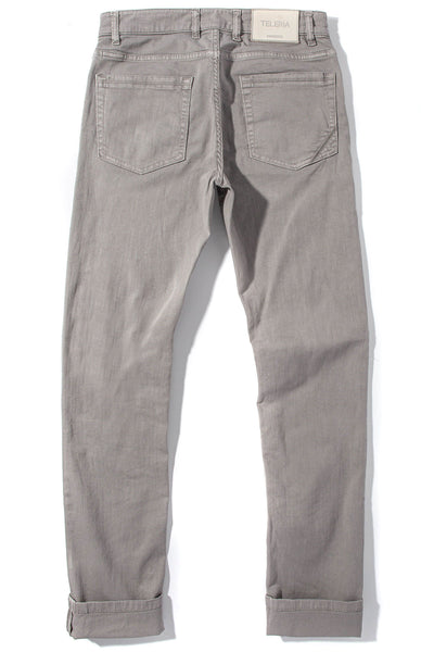 Teleria Zed Ouray 5 Pocket Denim in Cenere Mens - Pants - 5 Pocket