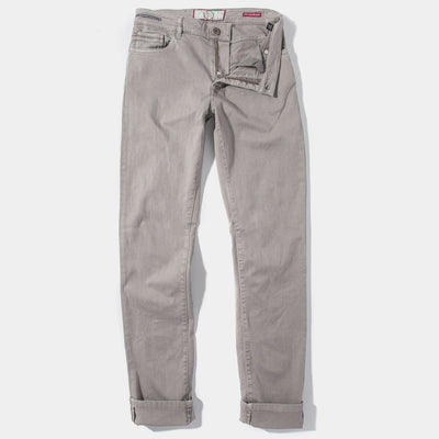 Teleria Zed Ouray 5 Pocket Denim in Cenere Mens - Pants - 5 Pocket