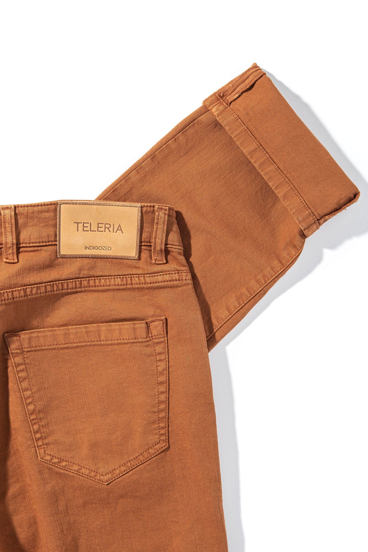 Teleria Zed Ouray 5 Pocket Denim in Rhum Mens - Pants - 5 Pocket