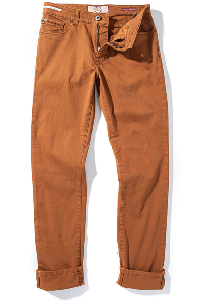 Teleria Zed Ouray 5 Pocket Denim in Rhum Mens - Pants - 5 Pocket