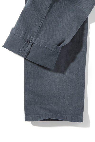 Teleria Zed Ouray 5-Pocket Stretch Twill in Acciaio Mens - Pants - 5 Pocket