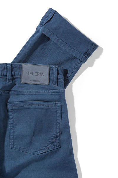 Teleria Zed Ouray 5-Pocket Stretch Twill in Indico Mens - Pants - 5 Pocket