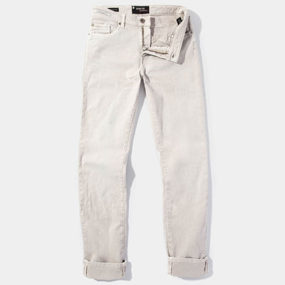 Teleria Zed Ouray 5-Pocket Stretch Twill in Sasso Mens - Pants - 5 Pocket