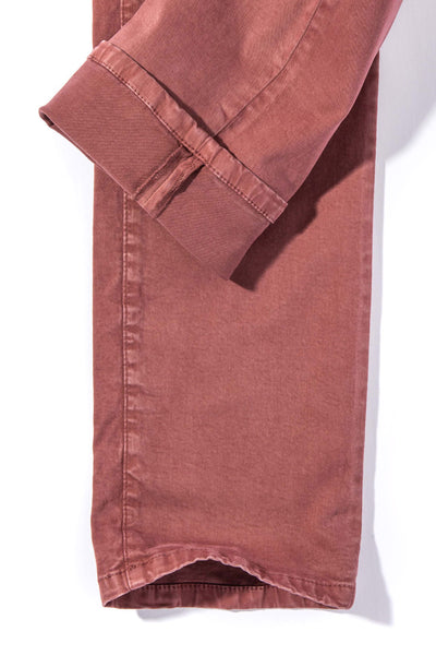Teleria Zed Ryland Rugged Soft Touch Cotton Jeans in Arancio Mens - Pants - 5 Pocket