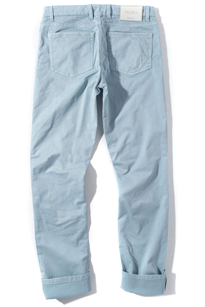 Teleria Zed Summit 5-Pocket Cotton Twill In Blue Ice Mens - Pants - 5 Pocket