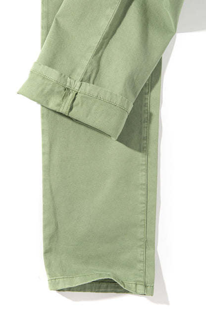 Teleria Zed Summit 5-Pocket Cotton Twill In Menta Mens - Pants - 5 Pocket