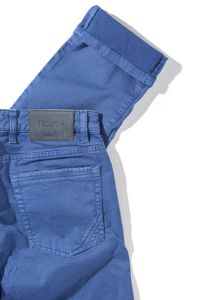 Teleria Zed Summit 5-Pocket Cotton Twill In Royal Mens - Pants - 5 Pocket