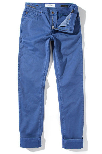 Teleria Zed Summit 5-Pocket Cotton Twill In Royal Mens - Pants - 5 Pocket