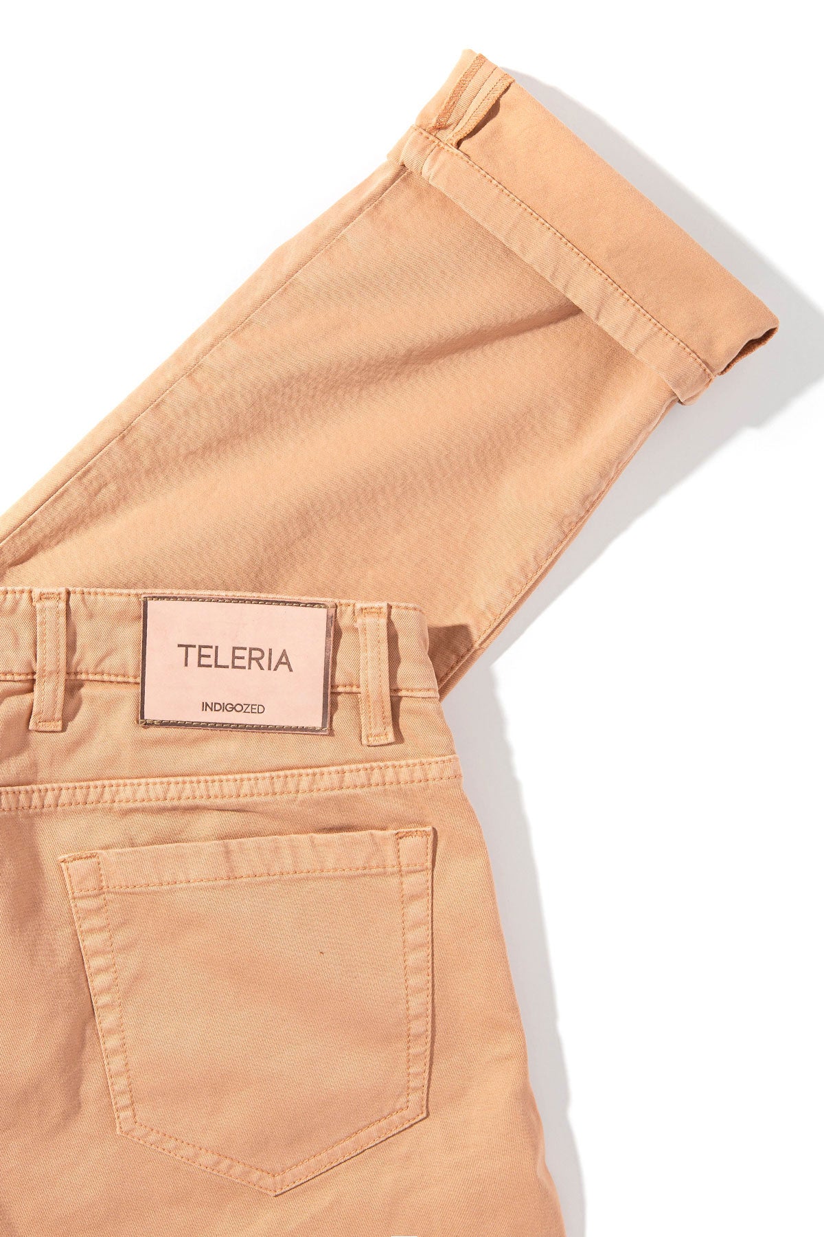 Teleria Zed Summit 5-Pocket Cotton Twill In Salmon Mens - Pants - 5 Pocket