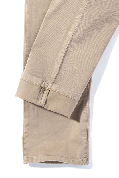 Teleria Zed Summit 5-Pocket Cotton Twill In Tortora Mens - Pants - 5 Pocket