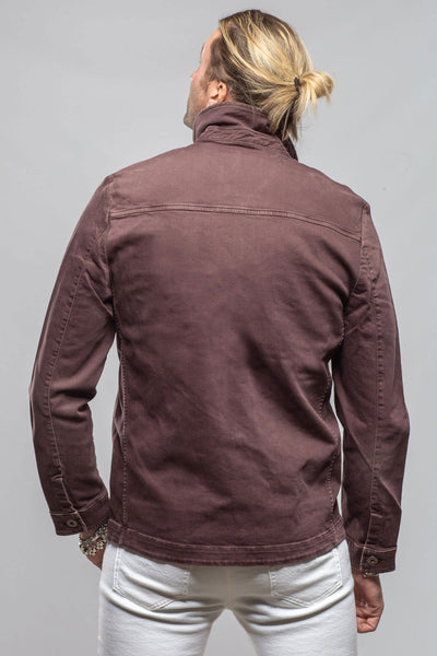 Teleria Zed Walker Jean Jacket In Mosto Mens - Outerwear - Overshirts