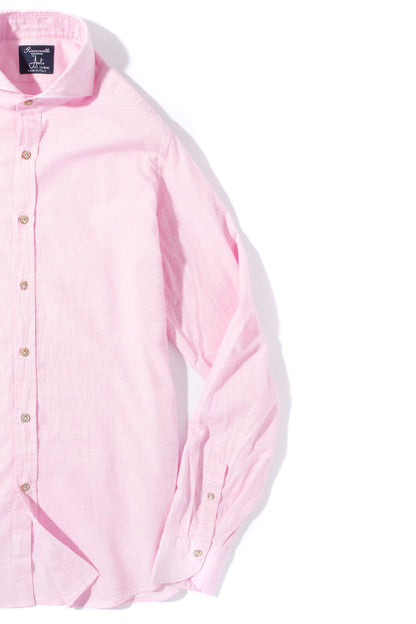 Diablo Cotton Shirt in Pink | Mens - Shirts - Dress | Giannetto Portofino