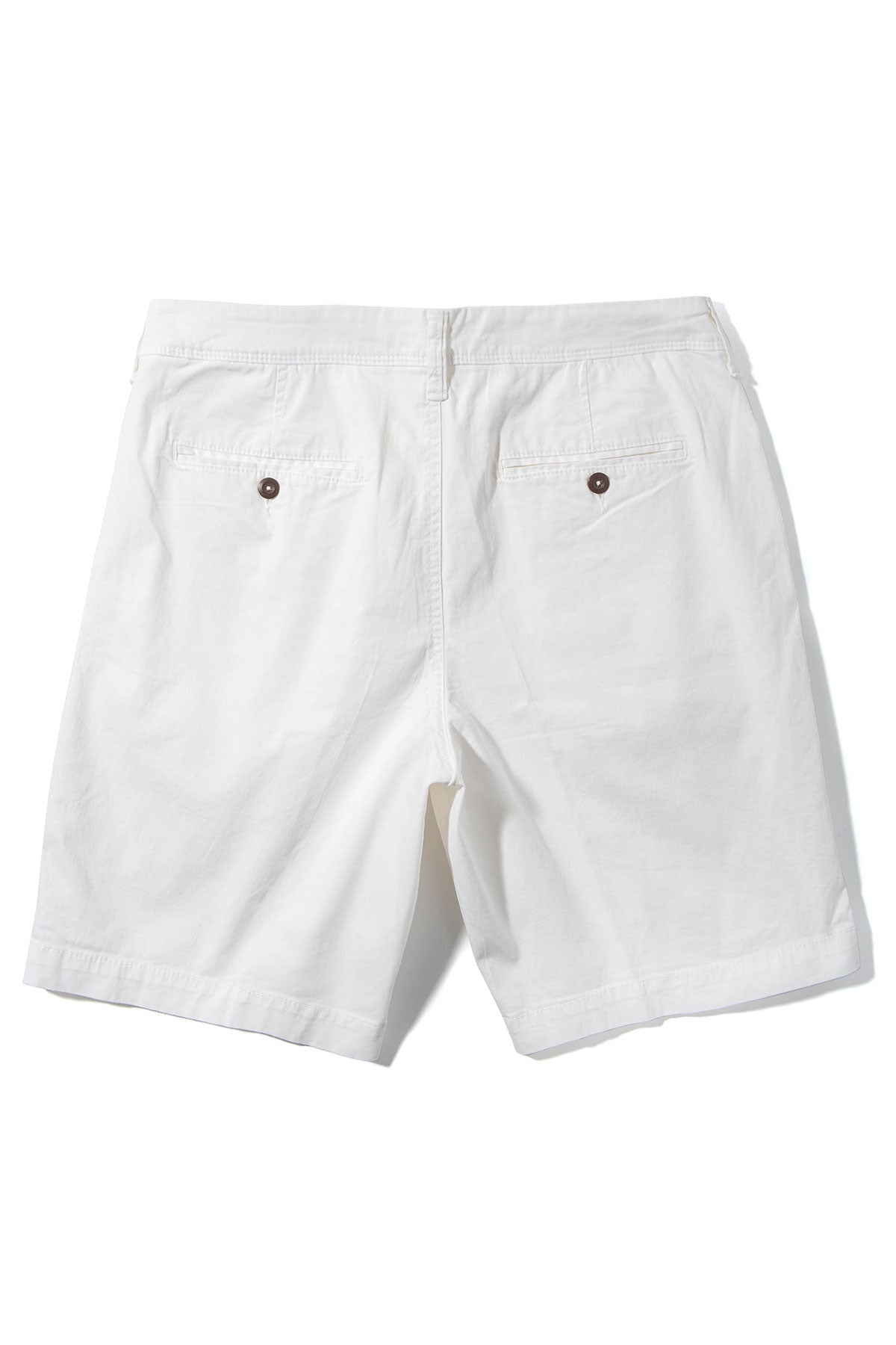 Rockport 9" Stretch Cotton Shorts in White | Mens - Shorts | Georg Roth