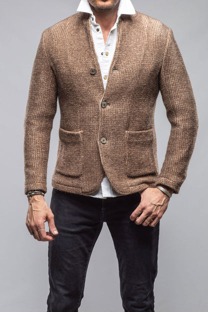 Cardigan Shirt Jacket In Washed Brown | Warehouse - Mens - Outerwear - Cloth | Gimo's