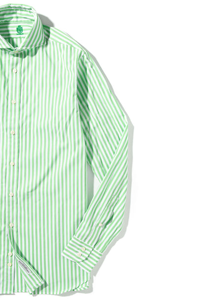 Saint-tropez Bangel Dress Shirt In Green and White | Mens - Shirts - Dress | Axels-Is