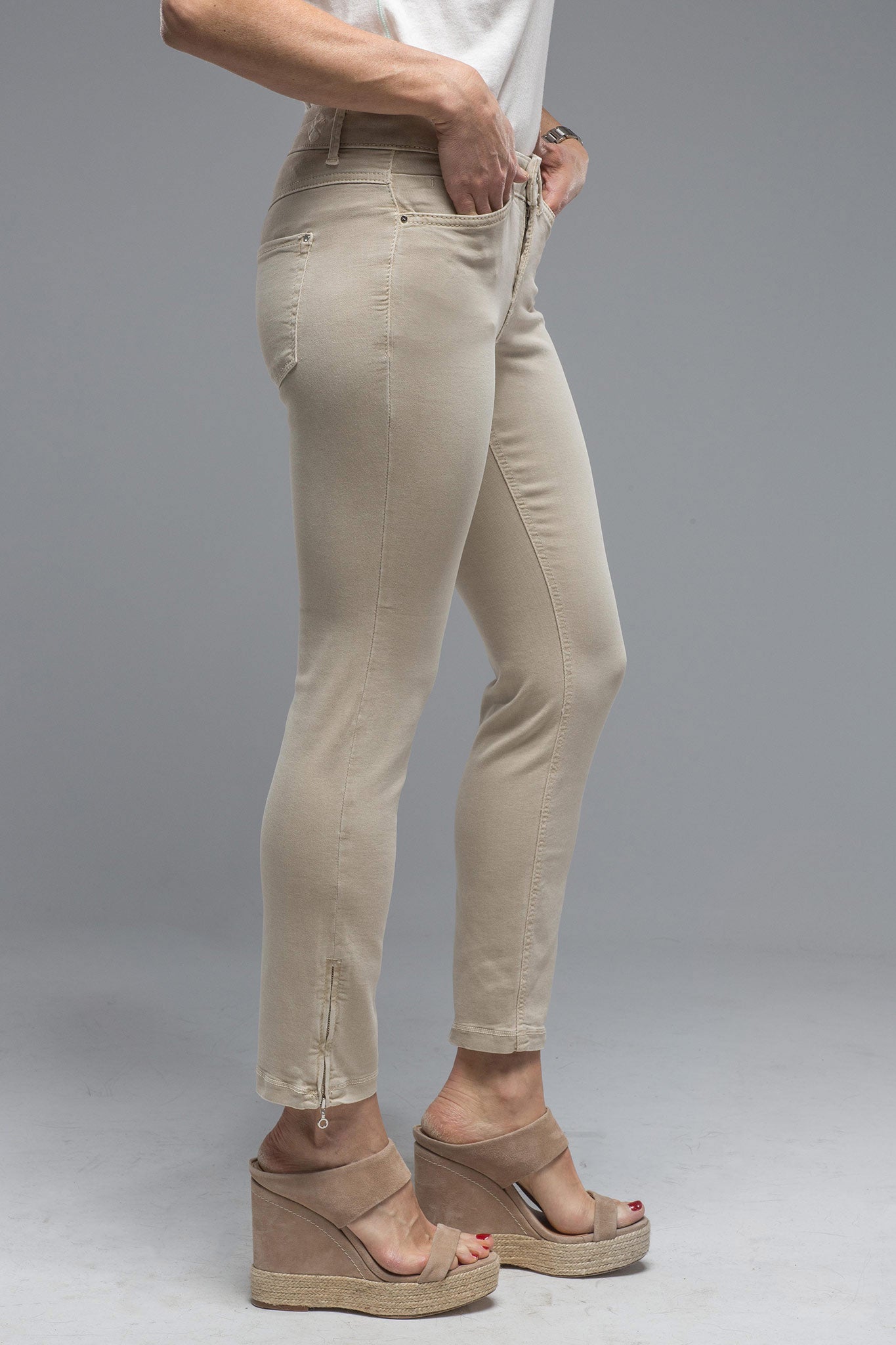 MAC Dream Chic in Smoothly Beige | Ladies - Pants | Mac Jeans
