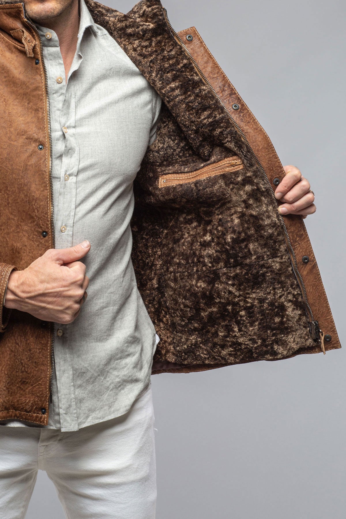 Kodiak Shearling | Samples - Mens - Outerwear - Leather | Gimo's