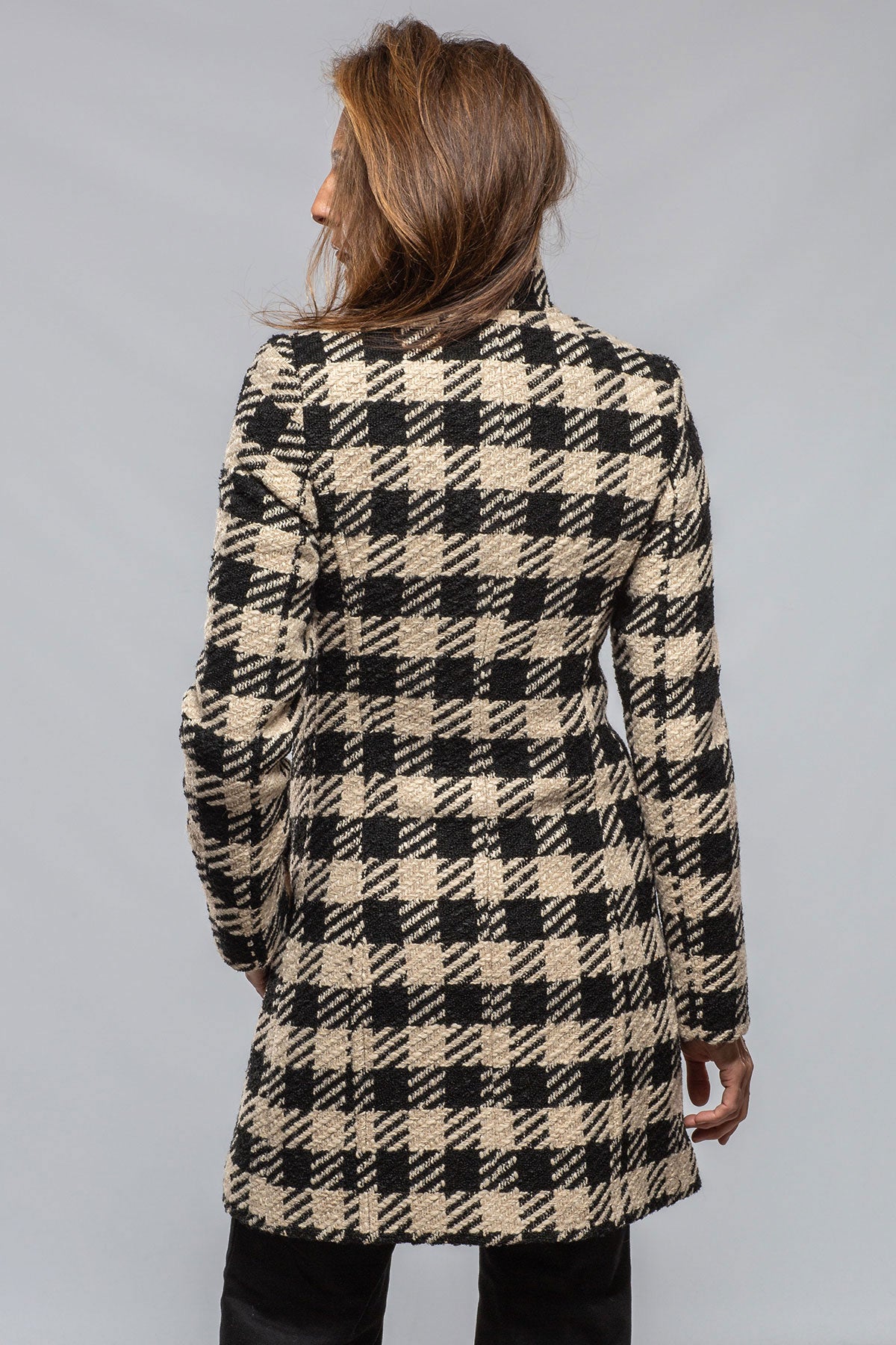 Millie Houndstooth Coat | Ladies - Outerwear - Cloth | DiBello