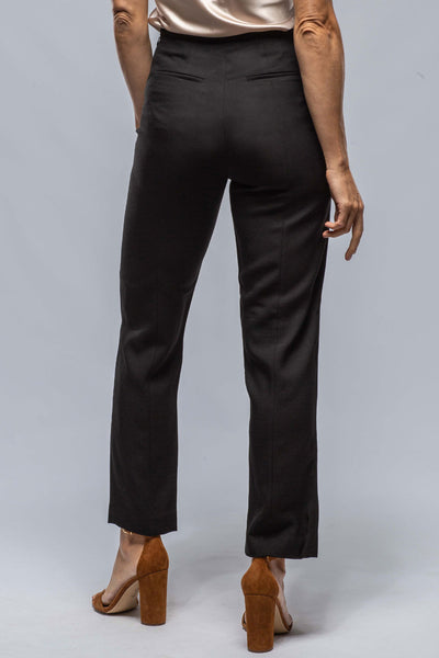 VOZ Loli Slim Trouser W/ Slit In Black Ladies - Pants - Slacks