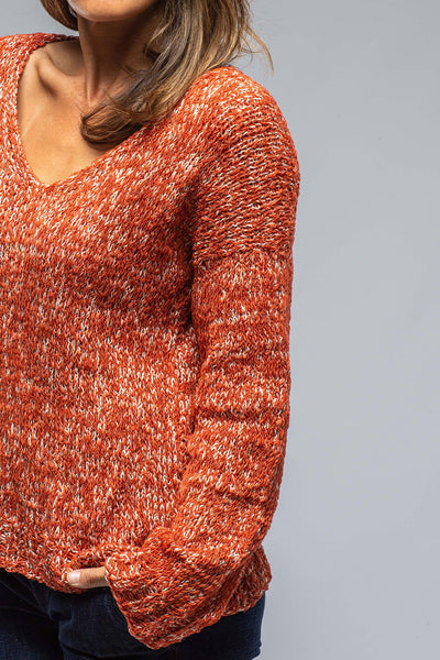 VOZ V-Neck Twist Sweater Ladies - Sweaters