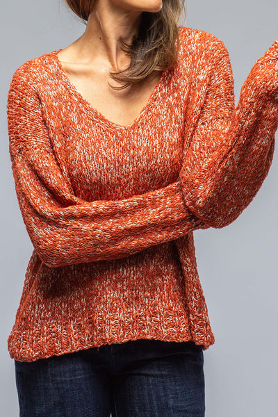 VOZ V-Neck Twist Sweater Ladies - Sweaters