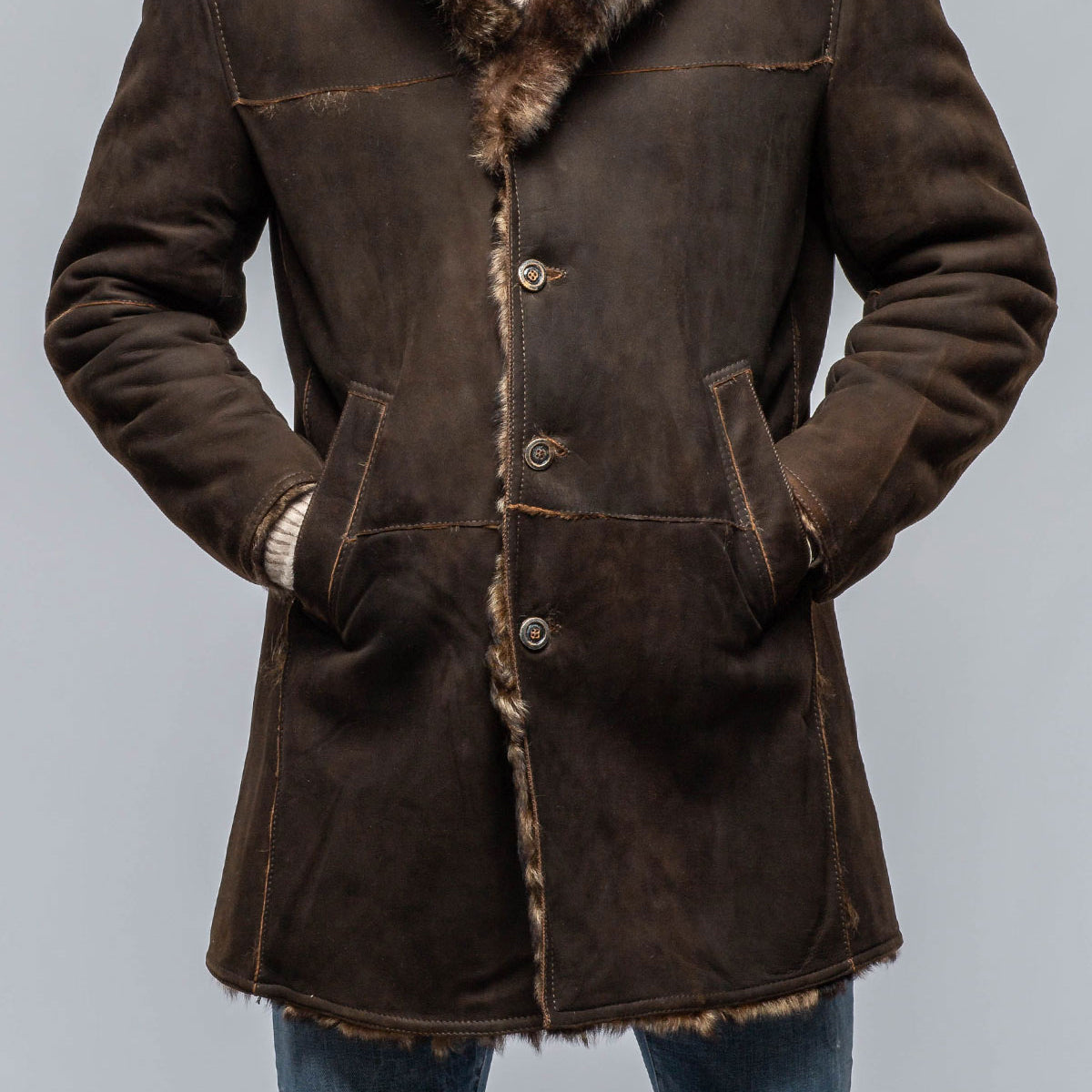 Belvedere Wild Shearling | Samples - Mens - Outerwear - Shearling | Gimo's