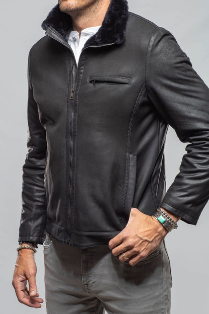 Ryland Shearling | Samples - Mens - Outerwear - Leather | Axel's Florence Collection