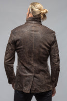 Elliot Blazer In Dark Chocolate | Samples - Mens - Outerwear - Leather | Gimo's