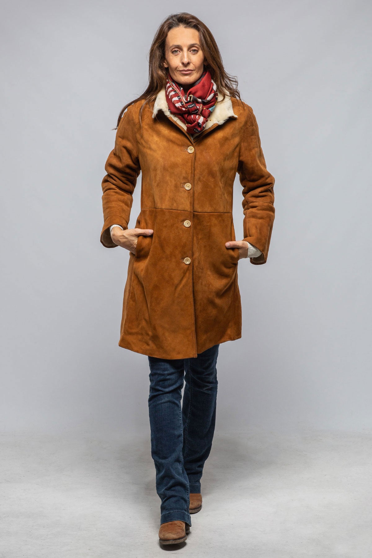 Laramie Long Shearling | Samples - Ladies - Outerwear - Shearling | Gimo's