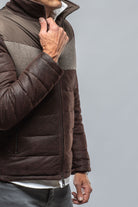 Maladeta Retro Suede Jacket in Brown | Mens - Outerwear - Leather | DiBello