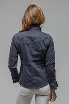 Sweetwater Stone Wash Denim Shirt In Anthracite | Ladies - Tops | Axels Premium Denim