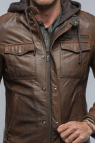 Carlson Hooded Jacket | Samples - Mens - Outerwear - Leather | Gimo's