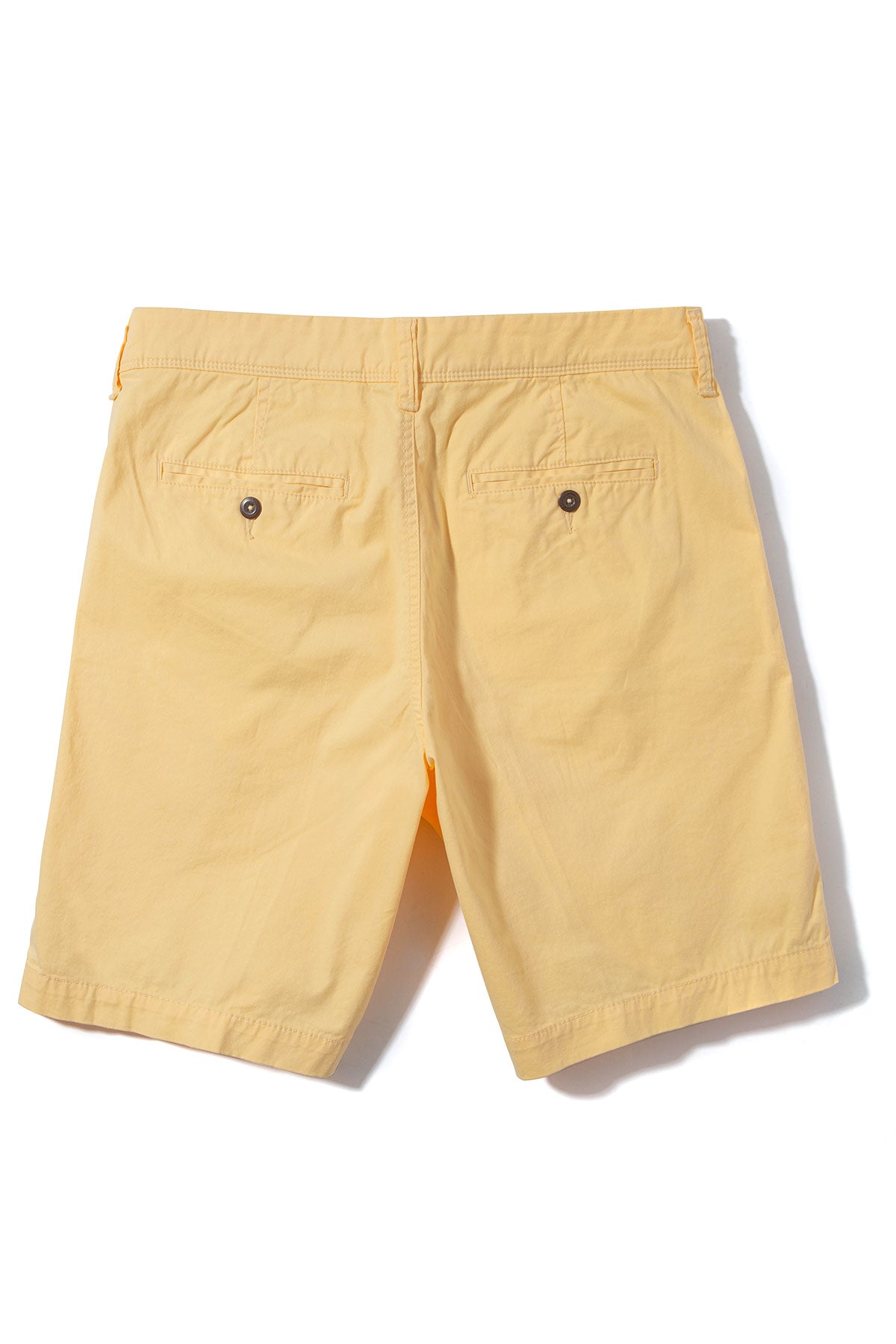 Rockport 9" Stretch Cotton Shorts in Yellow | Mens - Shorts | Georg Roth