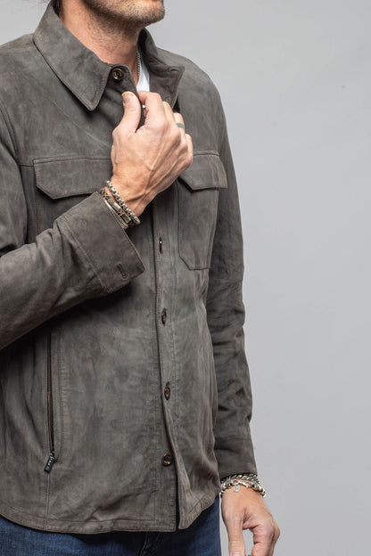 Carson Suede Shirt Jacket