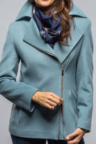 Liv Side Zip Wool Coat | Samples - Ladies - Outerwear - Cloth | DiBello