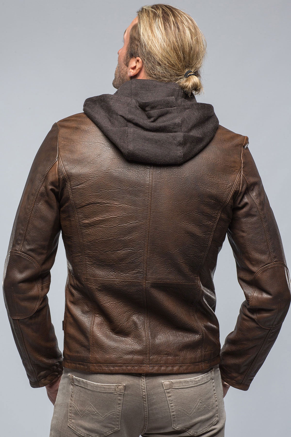 Carlson Hooded Jacket | Samples - Mens - Outerwear - Leather | Gimo's