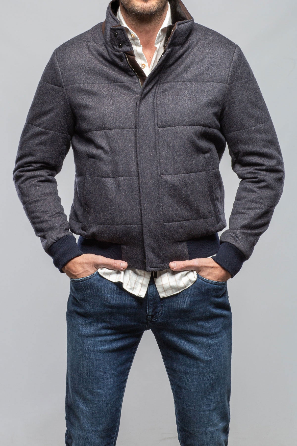 Clayton Wool/Cashmere Coat