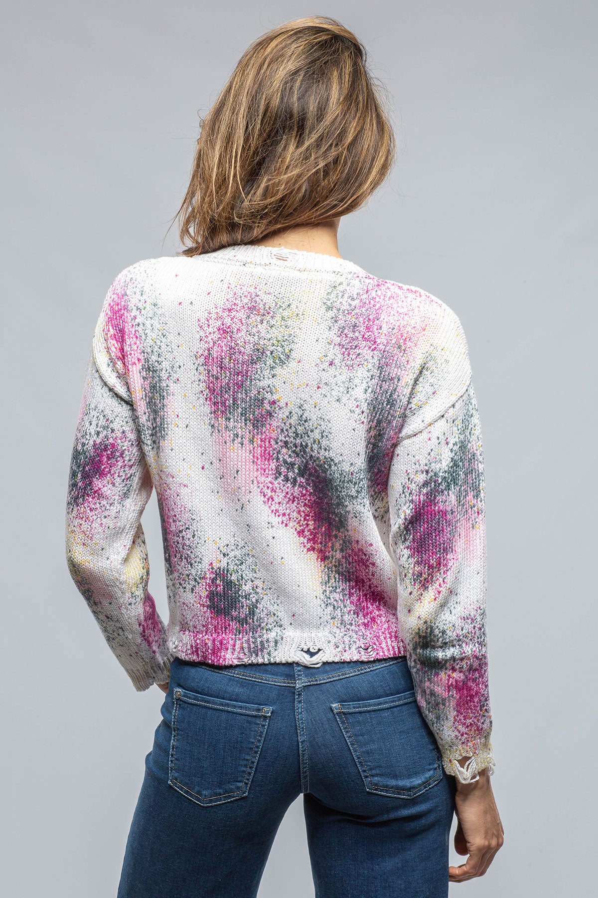 Matilda Short Splatter Paint Sweater | Ladies - Sweaters | Avant Toi