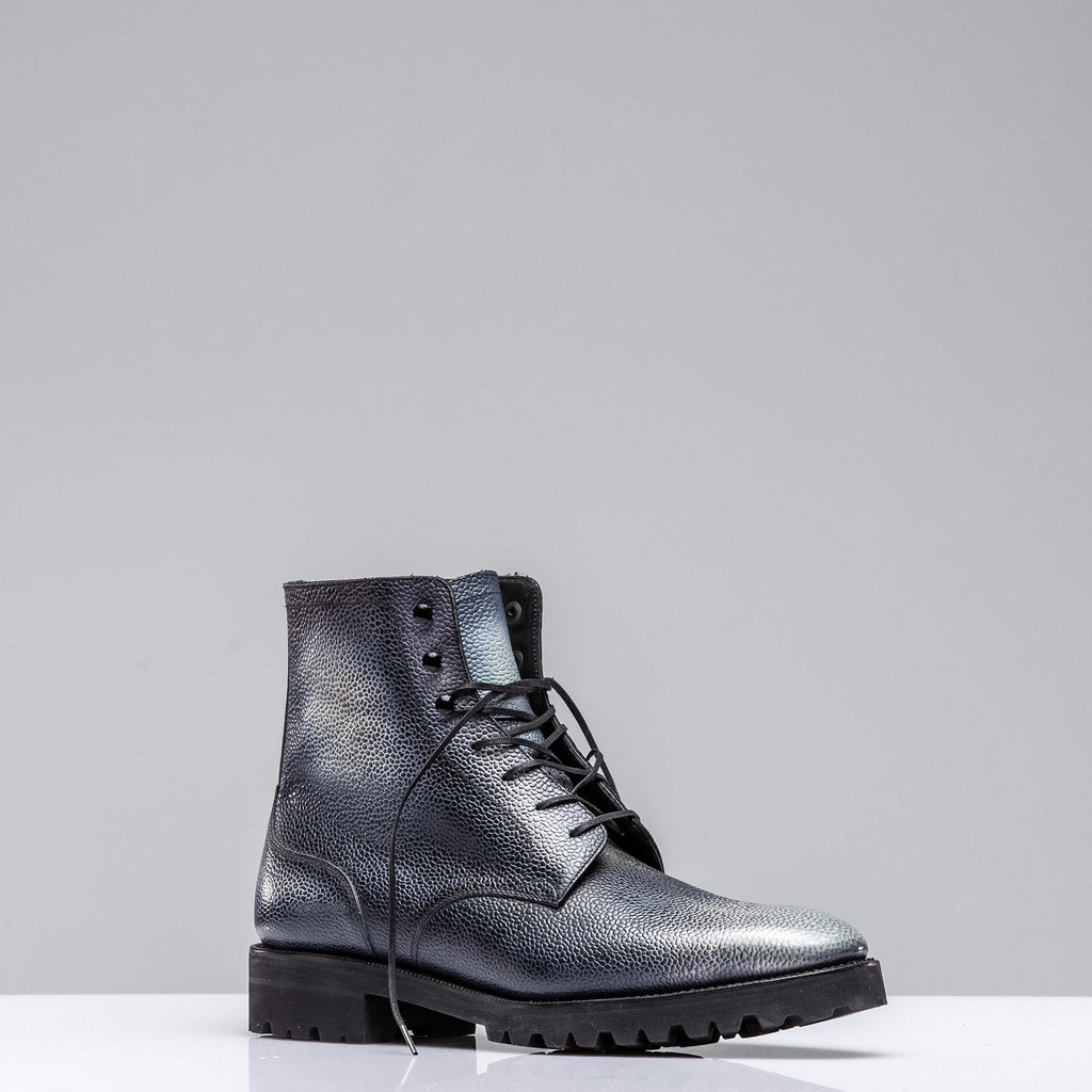 Norman Vilalta Pebble Grain Lace-Up Boot | Mens - Shoes
