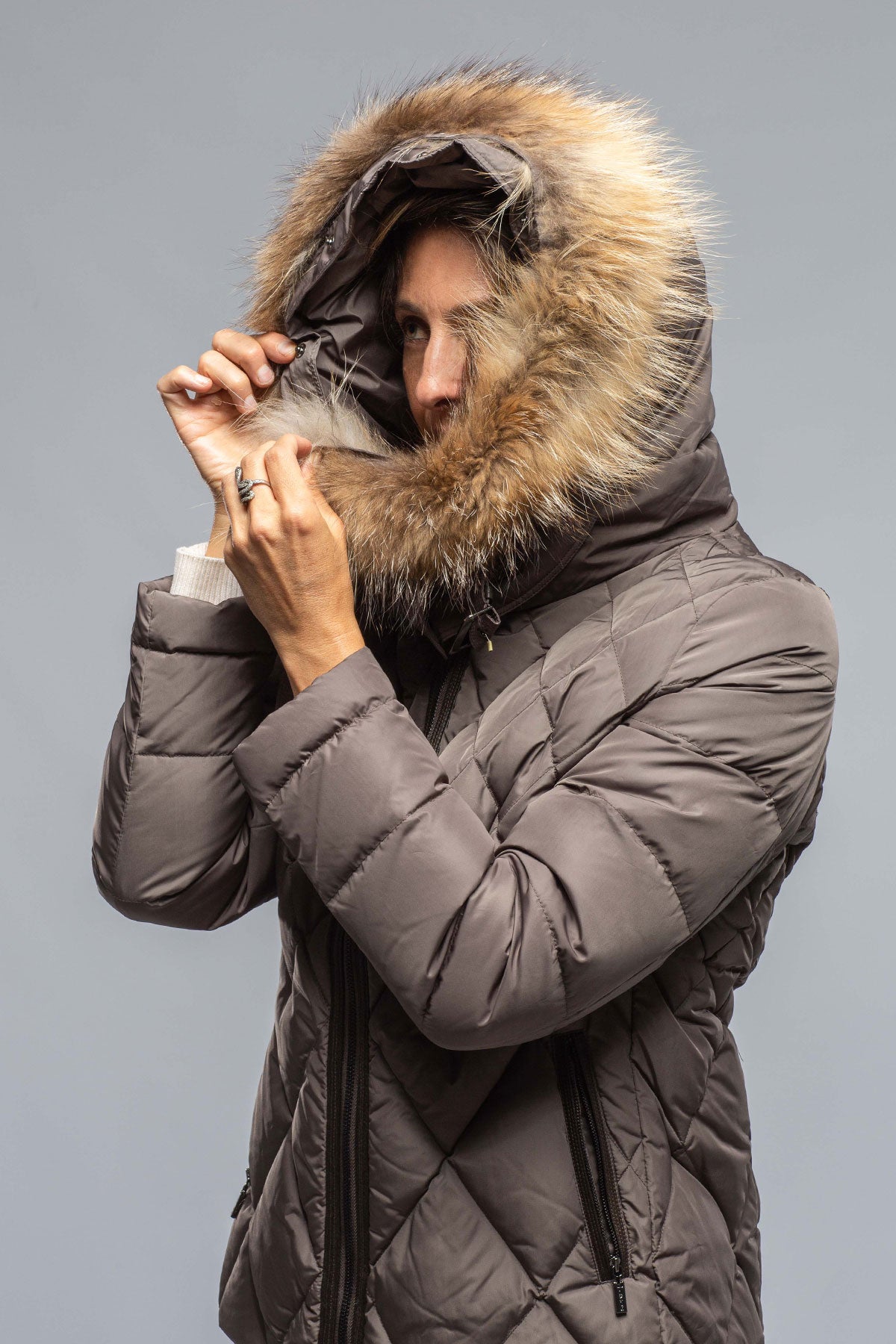 Cala Hooded Down Parka | Samples - Ladies - Outerwear - Cloth | Gimo's