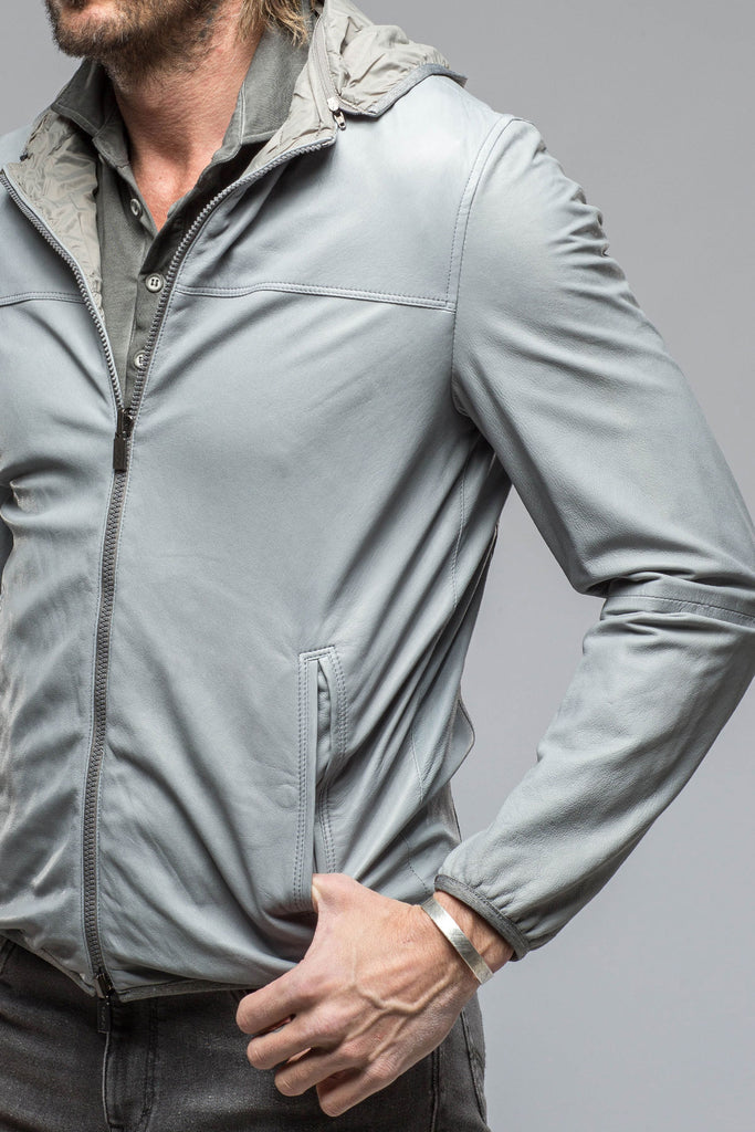 Elias Reversible Jacket | Samples - Mens - Outerwear - Leather