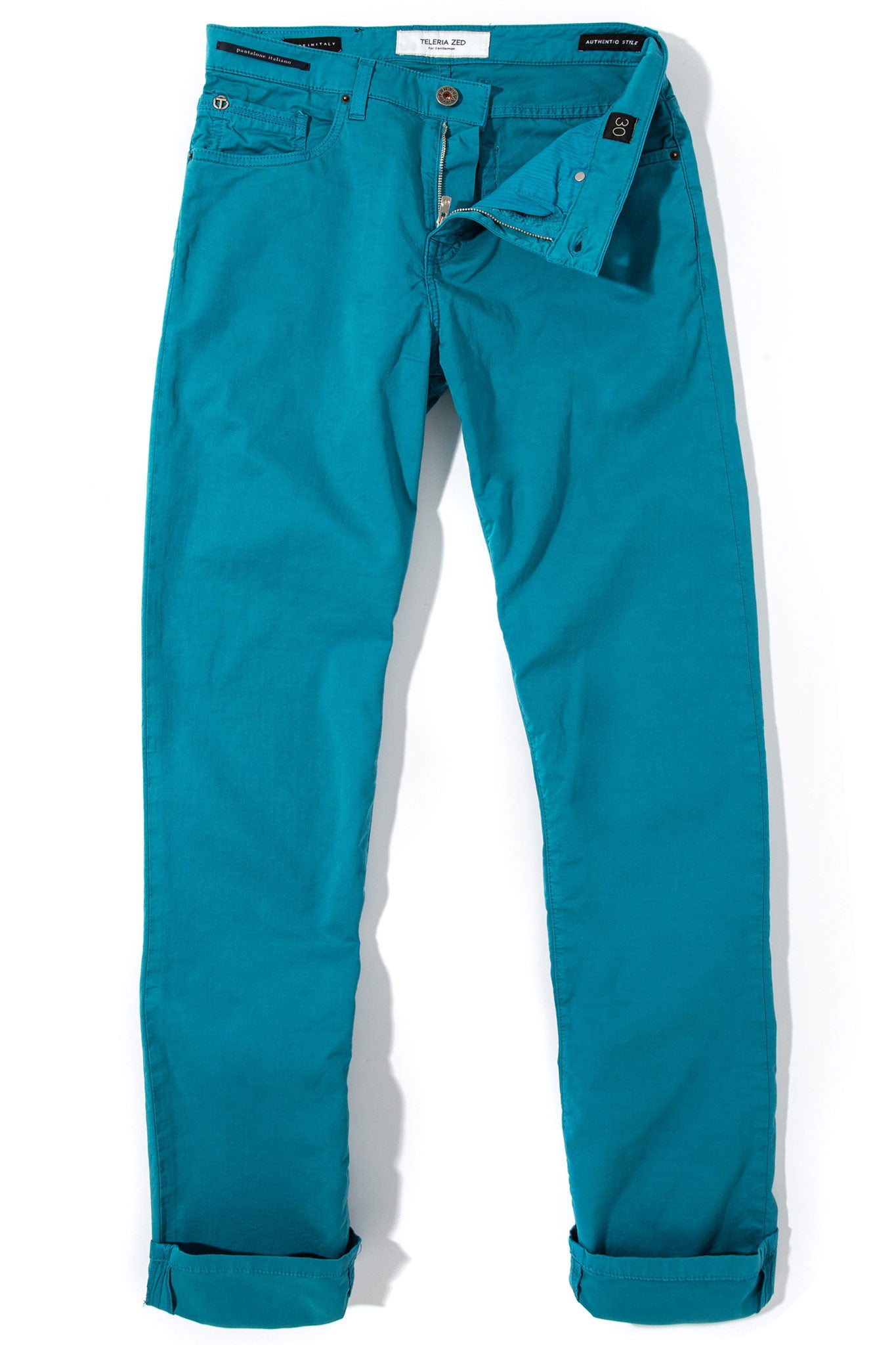 Fowler Ultralight Performance Pant In Biscay Blue | Mens - Pants - 5 Pocket | Teleria Zed