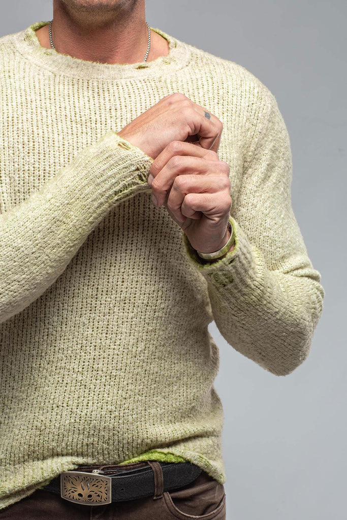 Fritzy Sweater In Avocado | Mens - Sweaters